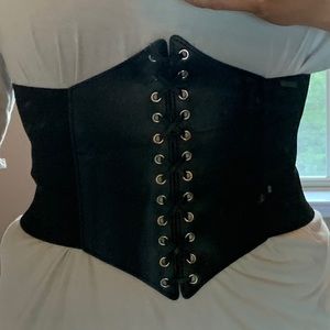 Black Stretch Corset Belt